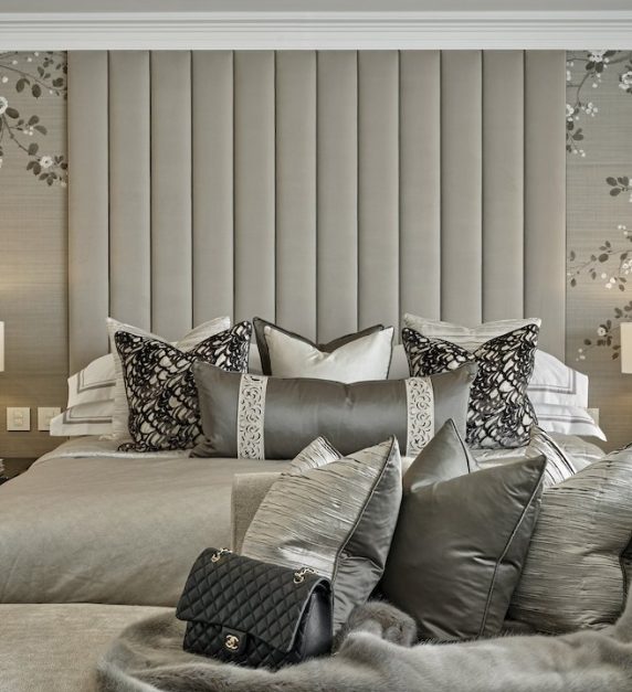 master bedroom with chaise lounge