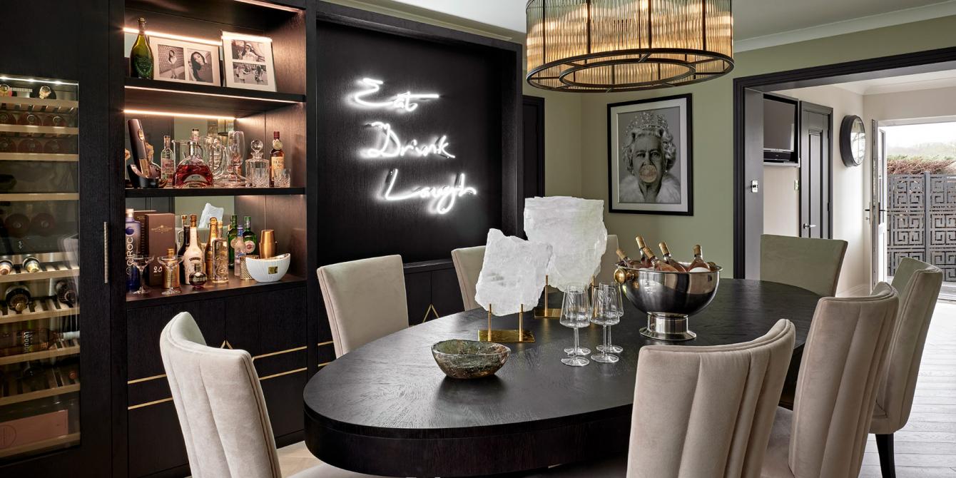Designing A Luxury Home Bar For An Interior Design Project - Hill House ...