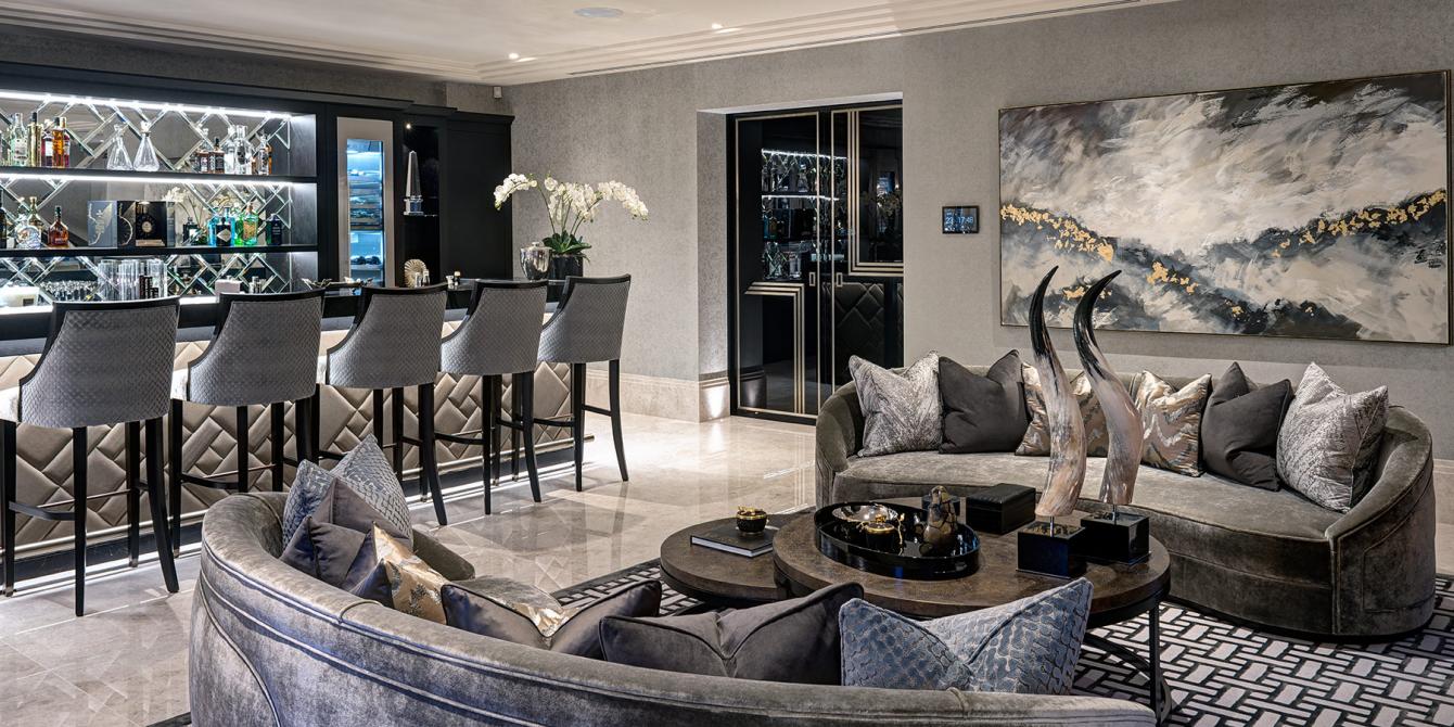 Designing A Luxury Home Bar For An Interior Design Project - Hill House ...