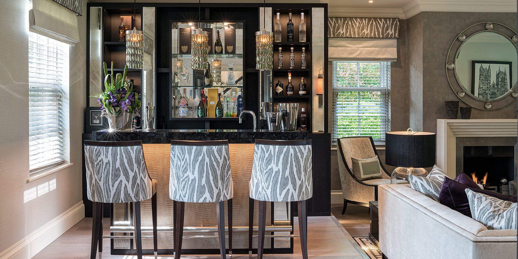 Designing A Luxury Home Bar For An Interior Design Project - Hill House ...