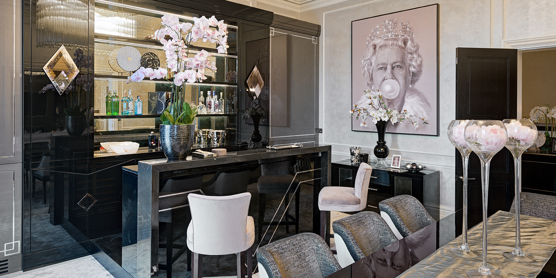 Designing A Luxury Home Bar For An Interior Design Project - Hill House ...