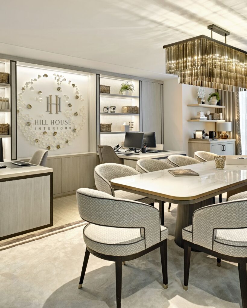 Bespoke joinery detail in a luxury interior by Hill House Interiors, London